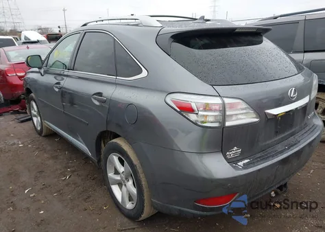 2012 Lexus Rx 350 z USA, uszkodzony, nr VIN 2T2BK1BAXCC129593